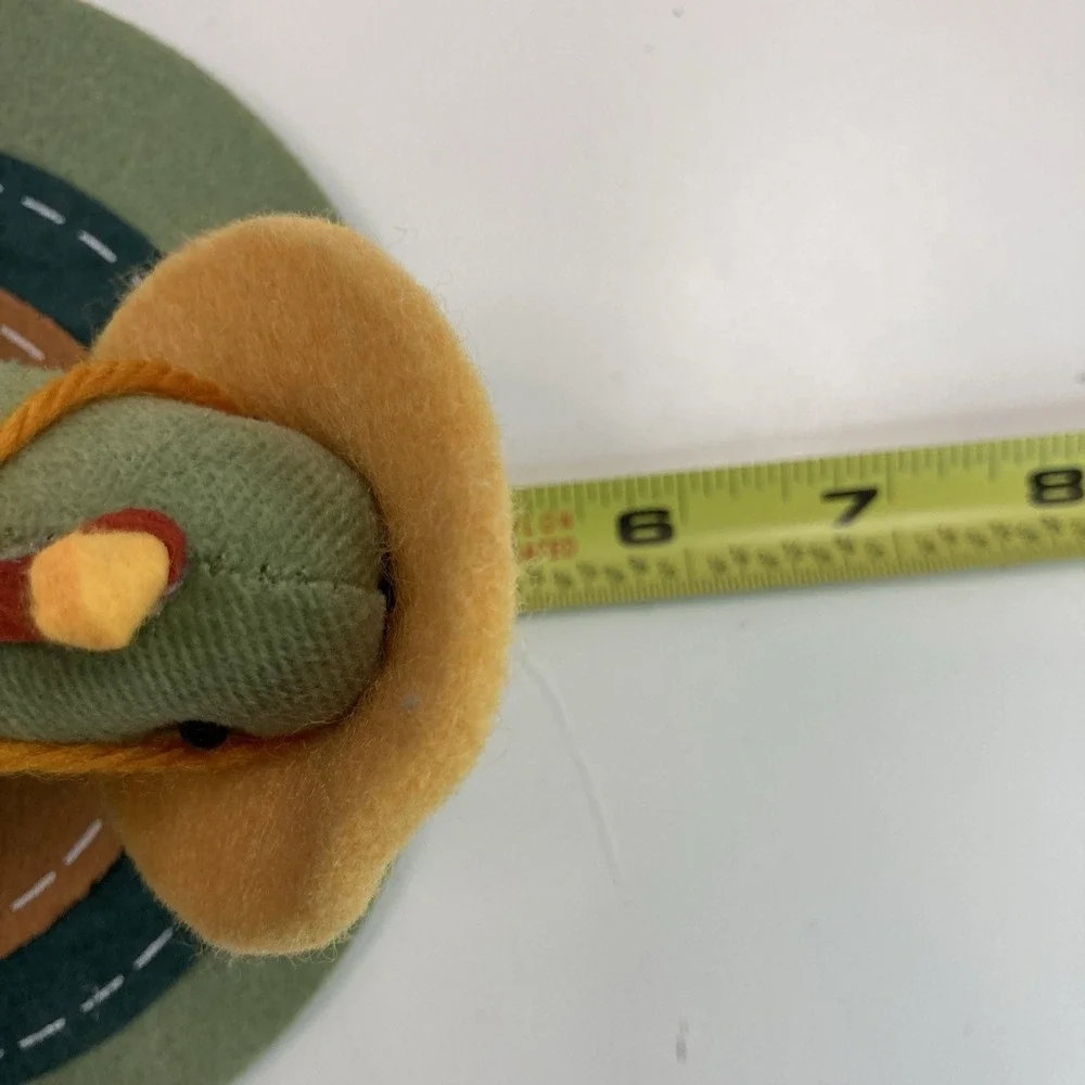 Target Bullseye 2022 Felt Fabric Turkey Green Shaded Hat Thanksgiving Fall Decor